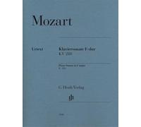 Sonate pour piano en fa majeur k. 280 (189e)