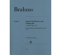 Sonate pour piano et violoncelle en mi mineur op. 38: revidierte Ausgabe