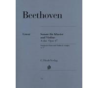 Beethoven – Sonata Op. 47 en la mayor "Kreutzer" para violín y piano – Urtext – Henle Verlag