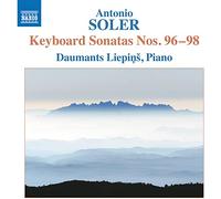 Liepins,Daumants - Soler: Keyboard Sonatas Nos. 96-98
