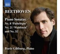 Ludwig van Beethoven – Sonatas para piano n.º 8, 21 y 32 – CD – NAXOS – Importación USA