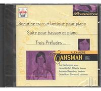 Sonatine Transatlantique Pour Piano by Tansman, Alexandre (2012-05-29)