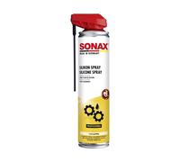 SONAX Silicona en Spray con Easy Spray (400 ml) Lubrica, cuida y Protege Las Piezas. Pulverizable del revés, para una aplicación Plana y precisa del Producto | N.° 03483000