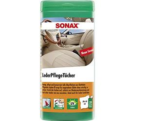 Sonax 04123000 - Toallitas limpiadoras para cuero