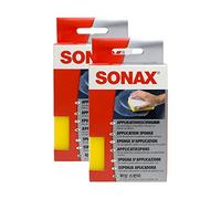 SONAX 2 esponjas de aplicación 04173000, cera para pulir, 1 unidad.