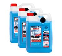 SONAX 3 unidades 03325000 anticongelante y transparente, listo para usar, hasta -20 °C, 5 litros