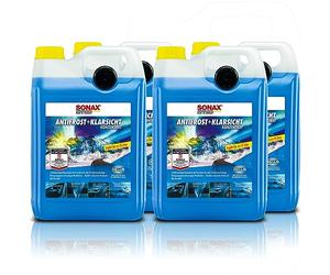 SONAX 4 x 03325050 anticongelante (& Transparente Concentrado Protección contra Heladas waschanlage 5L