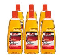 SONAX 6X 03143000 - Champú brillante concentrado para coche (1 L)