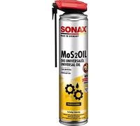 SONAX Aceite universal EasySpray MoS2Oil – Agente de contacto, lubricante de eficacia probada – 400 ml