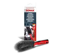 SONAX Cepillo Llantas (1 Unidad), práctico Cepillo para la Limpieza a Fondo de la Suciedad más persistente y de difícil Acceso y de difícil Acceso de Las Llantas de Acero y Aluminio | N.° 04179000