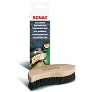 SONAX Cepillo para Textiles + Cuero (1 Unidad), para la Limpieza Seca y húmeda de Textiles y Superficies de Cuero Lisas. Suave con el Material, no raspa Las Superficies sensibles | N.° 04167410