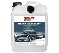 SONAX Ceramic SprayCoating (5 litros) Tratamiento cerámico Conservador en Spray con tecnología Si-Carbon, intensifica los Colores y Protege la Pintura hasta Cuatro Meses| N.° 02575000