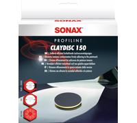 SONAX ClayDisc 150 (1 Unidad) para maquinas pulidoras, Limpia y Alisa Superficies pintadas | N.° 04512410