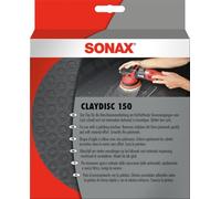 SONAX ClayDisc 150 (1 Unidad) para maquinas pulidoras, Limpia y Alisa Superficies pintadas | N.° 04512410