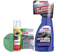 SONAX Cuidado de Bajos Brillante 300ML + Almohadilla Microfibra Limpieza Dentro