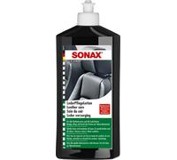 SONAX Cuidado del Cuero (500 ml) - Limpia Suavemente y Mantiene Todo Tipo de Pieles Lisas. Repelente al Agua. Restaura los Colores. | Número de artículo: 02912000-810