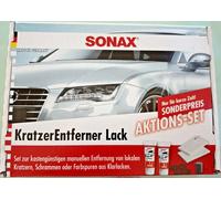 SONAX Eliminador De Rayones Kit De Reparación De Rayones Pulidor Acabado NUEVO