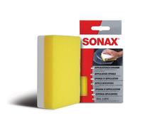 SONAX Esponja de aplicación (1 Unidad) para la aplicación y procesamiento de pulimentos, Ceras, Agentes de Mantenimiento de plásticos | N.° 04173000