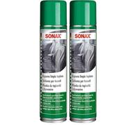 SONAX Espuma limpiadora para tapicerías y alfombras (400 ml). Renueva los colores. Para alfombras y asientos del coche | N.° 03062000-820 (Paquete de 2)