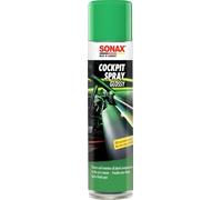 SONAX Limpia salpicaderos lemon-fresh (400 ml) protege plásticos interiores | Limpia y protege plásticos, repele el polvo y deja un aroma fresco a limón en el coche.