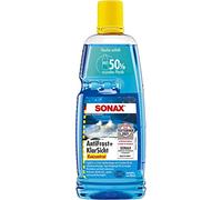 SONAX Limpiacristales anticongelante Concentrado (5 L) líquido limpiaparabrisas Ideal para Invierno. Limpia eficazmente Las Lunas y Protege contra el Hielo. con Agradable Fragancia cítrica | Art. N.
