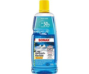SONAX Limpiacristales anticongelante Concentrado (5 L) líquido limpiaparabrisas Ideal para Invierno. Limpia eficazmente Las Lunas y Protege contra el Hielo. con Agradable Fragancia cítrica | Art. N.