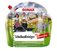 SONAX Limpiador de parabrisas listo para usar AlmSommer (3 litros) con exclusivo aroma a hierbas de montaña, para el limpiaparabrisas en verano | Número de artículo: 03224410