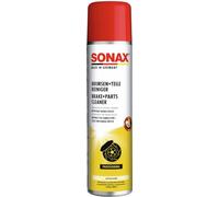 SONAX Limpiador de Polvo de Frenos y Piezas (400 ml) con EasySpray | Limpieza de frenos y piezas, que elimina grasa, aceite, silicona y polvo de frenos e incrustaciones sin residuos. Sin acetona