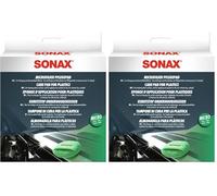SONAX No de artículo 04172000 Almohadilla de Microfibra para plásticos (1 Unidad) (Paquete de 2)