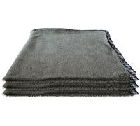 SONAX Paño seco de Microfibra Plus (50 Unidades) de Alta absorción de Agua para un Secado Suave sin Rayas ni estrías | Número de Referencia 04515000