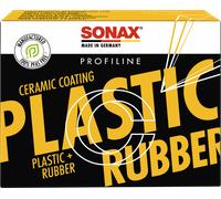 Sonax profiline ceramiccoating cc sellador de plásticos y frotadores incluye 4 almohadillas de aplicación