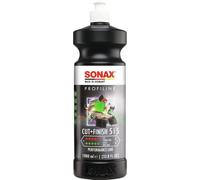 SONAX PROFILINE Cut+Finish (1 Litro) Pulimento abrasivo para eliminar inclusiones de polvo, nieblas de pintura y huellas de lijado más profundas | N.° 02253000
