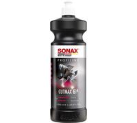 SONAX PROFILINE CutMax (1L) pasta de lijado altamente abrasiva | Pulimento abrasivo fuerte con alto corte, bajo polvo y brillo para pintura rayada. Funcionamiento con pulidora rotativa.