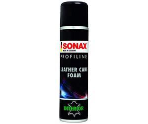 SONAX PROFILINE LeatherCare Foam (400 ml) Limpiador para cuero y piel, renueva los colores y deja el cuero suave | N.° 02893000