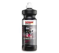 SONAX PROFILINE UltimateCut (1L) pulimento abrasivo rápido | Elimina arañazos y marcas P1000, sin silicona, ideal para pintura fresca. Rendimiento del lijado: 6+ Brillo: 3