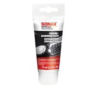 Sonax Pasta Cromo+Aluminio – elimina corrosión, manchas y puntos ciegos – 75 ml