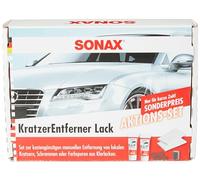 SONAX Set de acción para eliminar arañazos (2 x 25 ml) elimina arañazos y rozaduras de barnices claros. Número de artículo: 03058410