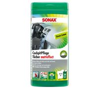 SONAX Toallitas De Cuidado Del Interior Matteffect Green Lemon Caja De Cuidado