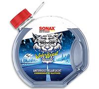 SONAX WinterBeast 01354000 AntiFrost+Klarsicht Listo para usar hasta -20 °C (3 litros) más rápido, sin rayas y eficaz limpiador de parabrisas para el invierno