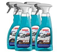 SONAX XTREME 4x 500ml Limpiador De Ventanas Limpiador De Cristales