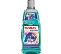 SONAX Xtreme FoamInvasion - Champú de espuma (edición especial, 1 litro) | Espuma de nieve para lanza de espuma, cañón de espuma y lavado a mano, espuma de larga duración, fresca fragancia