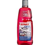 Sonax Xtreme RichFoam 02483000 - Champú con espuma que genera una alfombra de espuma densa, duradera y que elimina la suciedad, pH neutro, aroma a bayas (1 litro)