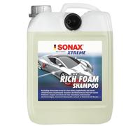 SONAX Xtreme RichFoam 02485000 - Champú de espuma con potente solución de suciedad y aroma a bayas para todo el vehículo (5 litros)
