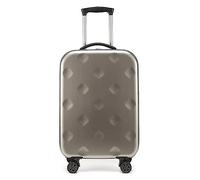 SONAXO Valigia pieghevole, Valigia da trasporto da 20 pollici, Valigia rigida per PC Resistente all'usura, Valigia di Grande capacità (Grey 20 Inch)