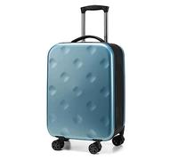 SONAXO Valigia pieghevole, Valigia da trasporto da 20 pollici, Valigia rigida per PC Resistente all'usura, Valigia di Grande capacità (Blue 20 Inch)