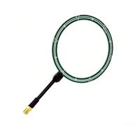 Sonda de campo cercano de 90 mm para pruebas, detector de radiación PCB de interfaz para análisis de emisiones conducido con osciloscopio y analizador, identificación de herramienta circular verde
