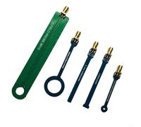 Sonda de campo para pruebas EMC de 9 KHz-3 GHz con conector hembra, paquete de 5 unidades de campo cercano para medición de radiación conducida, PCB 56.7 g cobre 1.6 mm de grosor