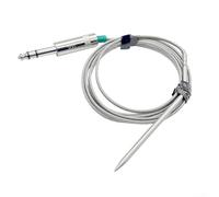 Sonda de carne compatible con GMG P1028 para un control preciso de la temperatura interna para mejorar los resultados de cocción en parrillas de pellets de madera