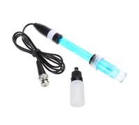 Sonda de electrodo BNC Conector 0-14 Rango de medición Cuerpo de policarbonato para controlador Sensor Medición Líquido Monitor Probador de Agua