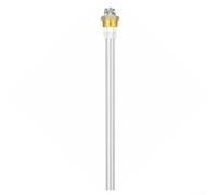 Sonda de electrodo de nivel de agua con rosca G1 para caldera de vapor, sensor indicador de líquido de 3 pines con acero inoxidable SUS304, presión de sellado de 1,6 MPa